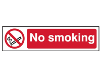 Scan No Smoking - PVC 200 x 50mm