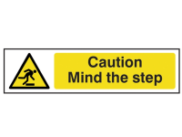 Scan Caution Mind The Step - PVC 200 x 50mm