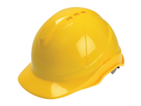Scan Superior Safety Helmet Yellow Ratchet Adjustment