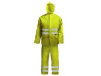 Scan Hi-Visibility Rain Suit Yellow - L