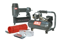 Senco Finish Pro 18 Pneumatic Nailer & 1 HP Compressor Kit 110 Volt 110V