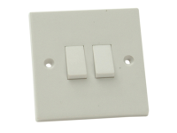 SMJ Lightswitch 2 Gang 2 Way 10Amp