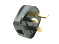 SMJ Black 13A Fused Plug (Trade Pack of 20)