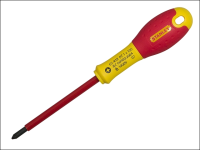 Stanley Tools FatMax Screwdriver Insulated Pozi Pz0 x 75mm