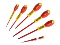 Stanley Tools FatMax Screwdriver Set Insulated  Phillips & Parallel Set of  6