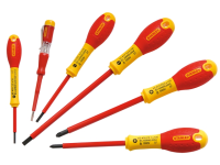 Stanley Tools FatMax Screwdriver Set Insulated Parallel & Pozi Set of  6