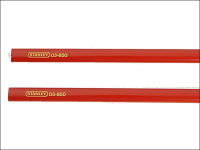 Stanley Tools Carpenters Pencils for Wood Pack of 2