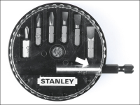 Stanley Tools Insert Bit Set Phillips/Slotted 7 Piece