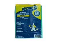 Tristar Coloured Dust Sheets 12ft x 9ft (3)