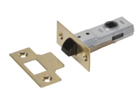 UNION Y2600 Tubular Latch Essentials Polished Brass Finish 65mm 2.5in Visi