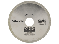 Vitrex 10 3417 Diamond Blade Glass 110mm