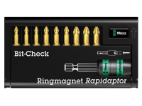 Wera Bit-Check Torsion Ringmagnet Extra Hard Set of 10 PZ