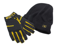 XMS CLC Construction Flexigrip Hi-Dexterity Gloves & Beanie Hat