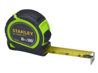 XMS Stanley Hi-Viz Tylon™ Tape 8m/26ft (Width 25mm)