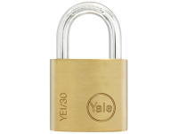 Yale Locks YE1 Brass Padlock 30mm
