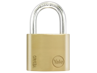 Yale Locks YE1 Brass Padlock 40mm