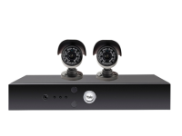 Yale Alarms Y402A-HD 4 Channel DVR Kit With 2 x 24 LED HD720 Cameras