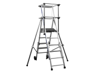 Zarges Sherpascopic Height Adjust Podium Platform Height 1.76 - 2.23m 7 - 9 Rungs