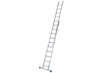 Zarges Double Extension Ladder with Stabiliser Bar 2-Part D-Rungs 2 x 10