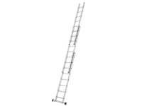Zarges Everest 3DE 3-Part Extension Ladder D-Rungs 3 x 8