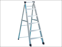 Zarges Industrial Swingback Steps Open 1.08m Closed 1.20m 5 Rungs