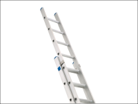 Zarges Industrial Extension Ladder 2-Part D Rungs 2 x 10