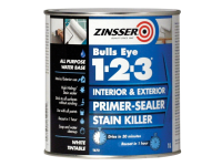 Zinsser 123 Bulls Eye Primer / Sealer Paint 1 Litre